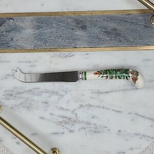 Spode Christmas Tree Classic Vintage Holiday Charcuterie Cheese Knife Server
